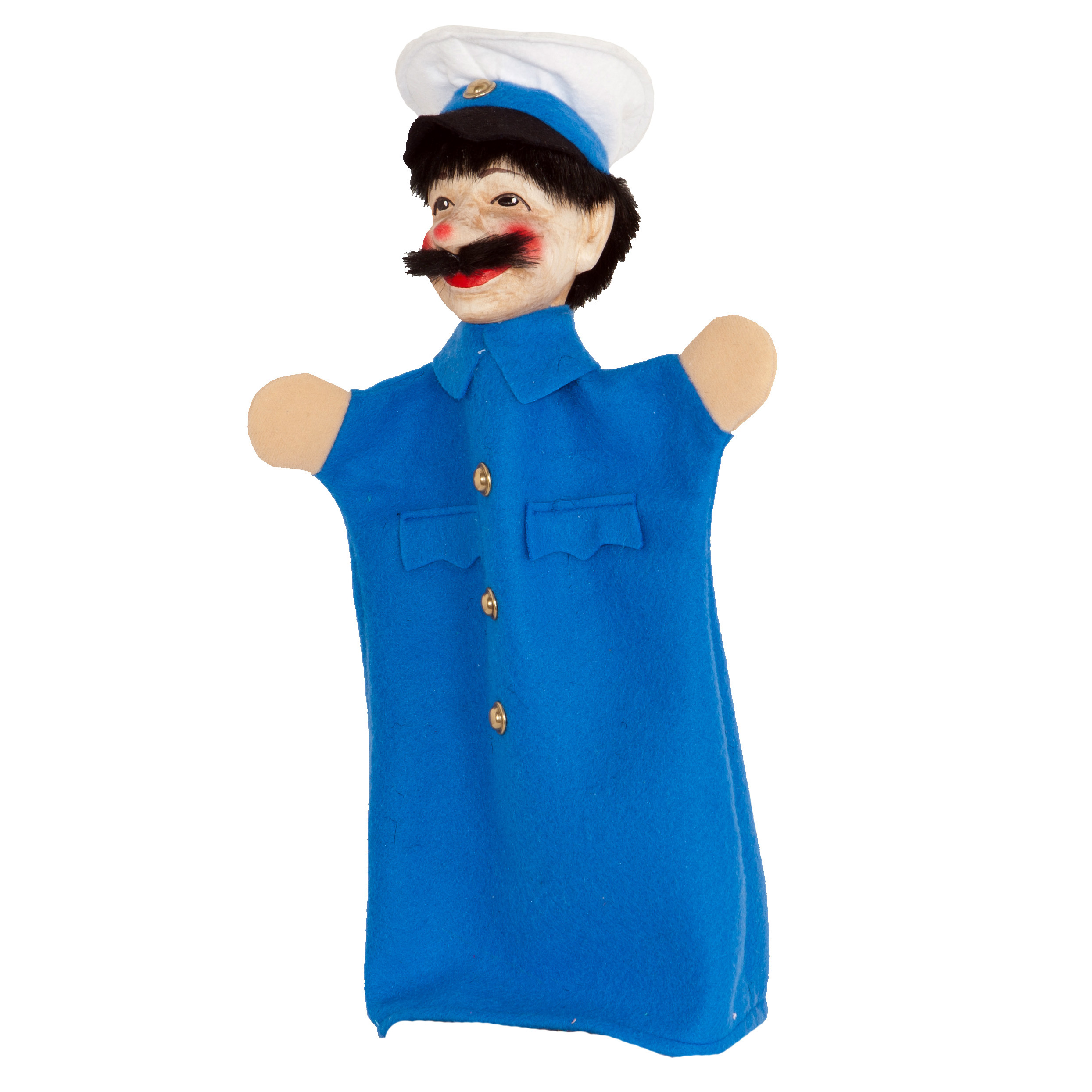 Hand puppet policeman, blue - KERSA Micha