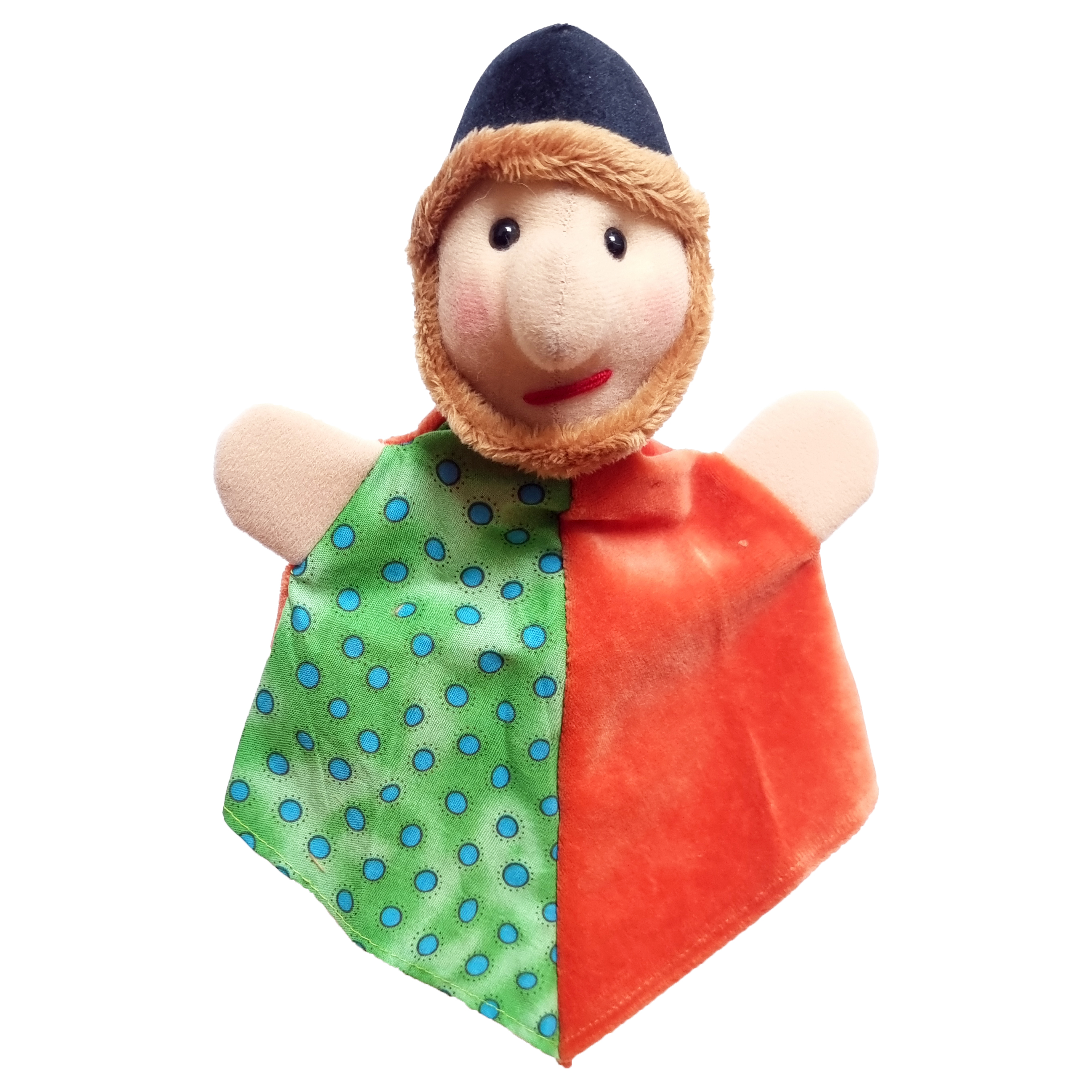 Punch and Judy Robber Cuddly Hand Puppet - Kersa Kalli Punch and Judy Robber Cuddly Hand Puppet for Puppet Theatre | Kersa Kalli
