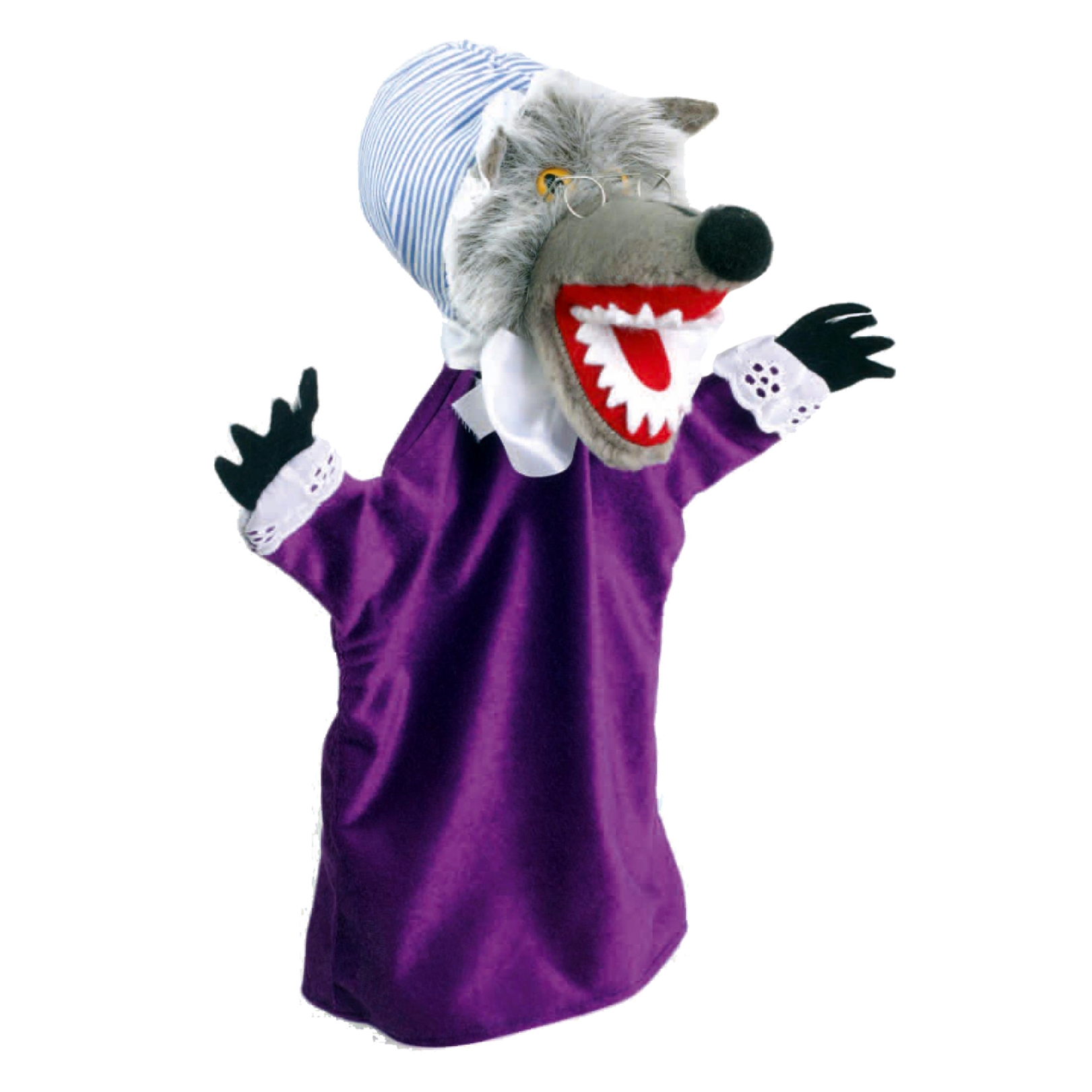 Hand puppet wolf, disguised - KERSA classic
