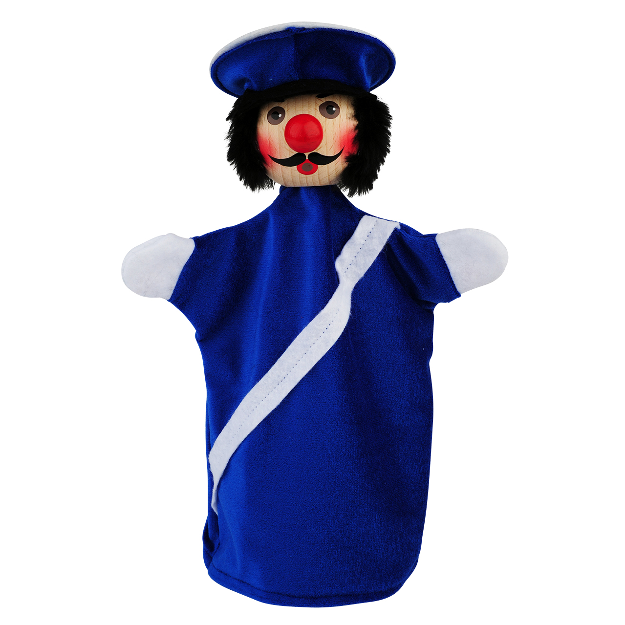 Hand puppet policeman, blue - KERSA Beni