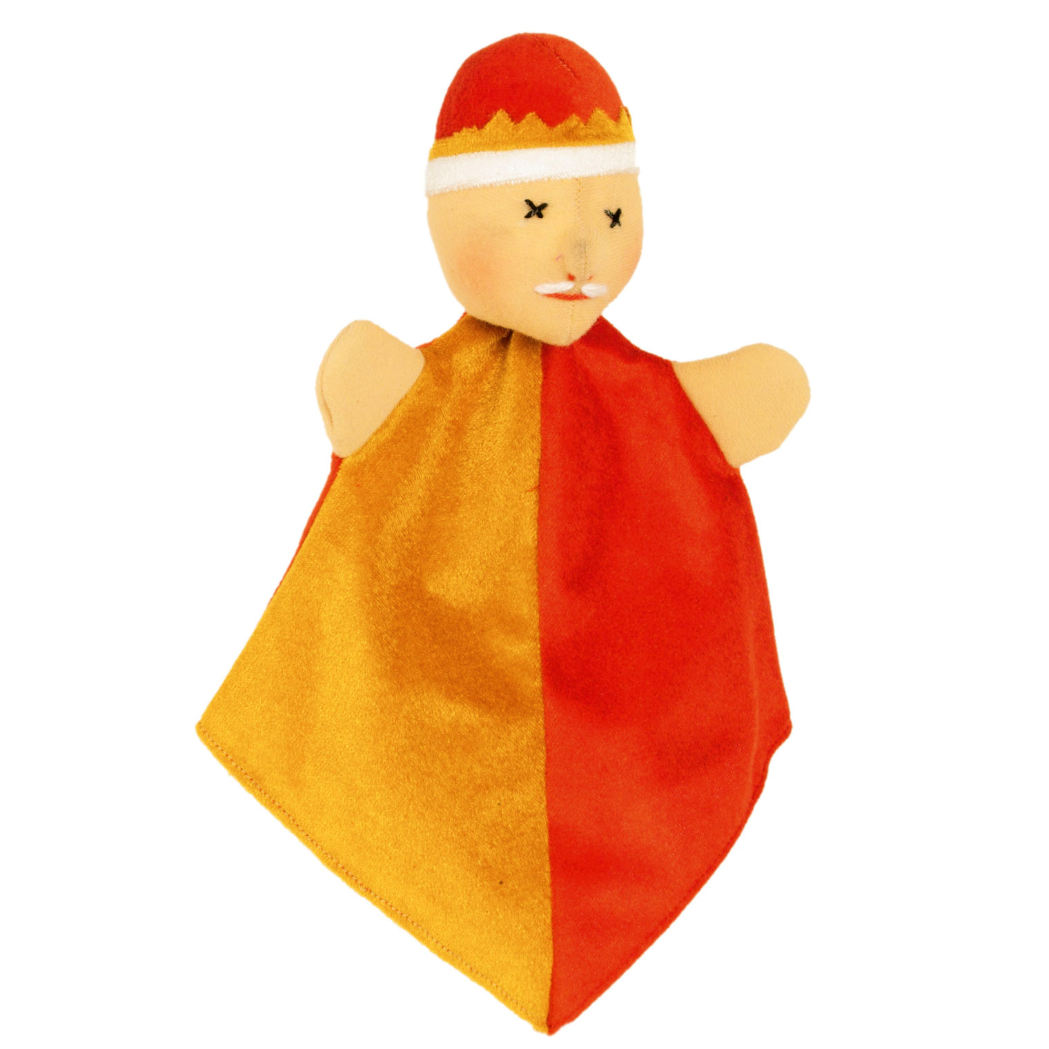 Punch and Judy King Cuddly Hand Puppet for Puppet Theatre | Kersa Kalli
