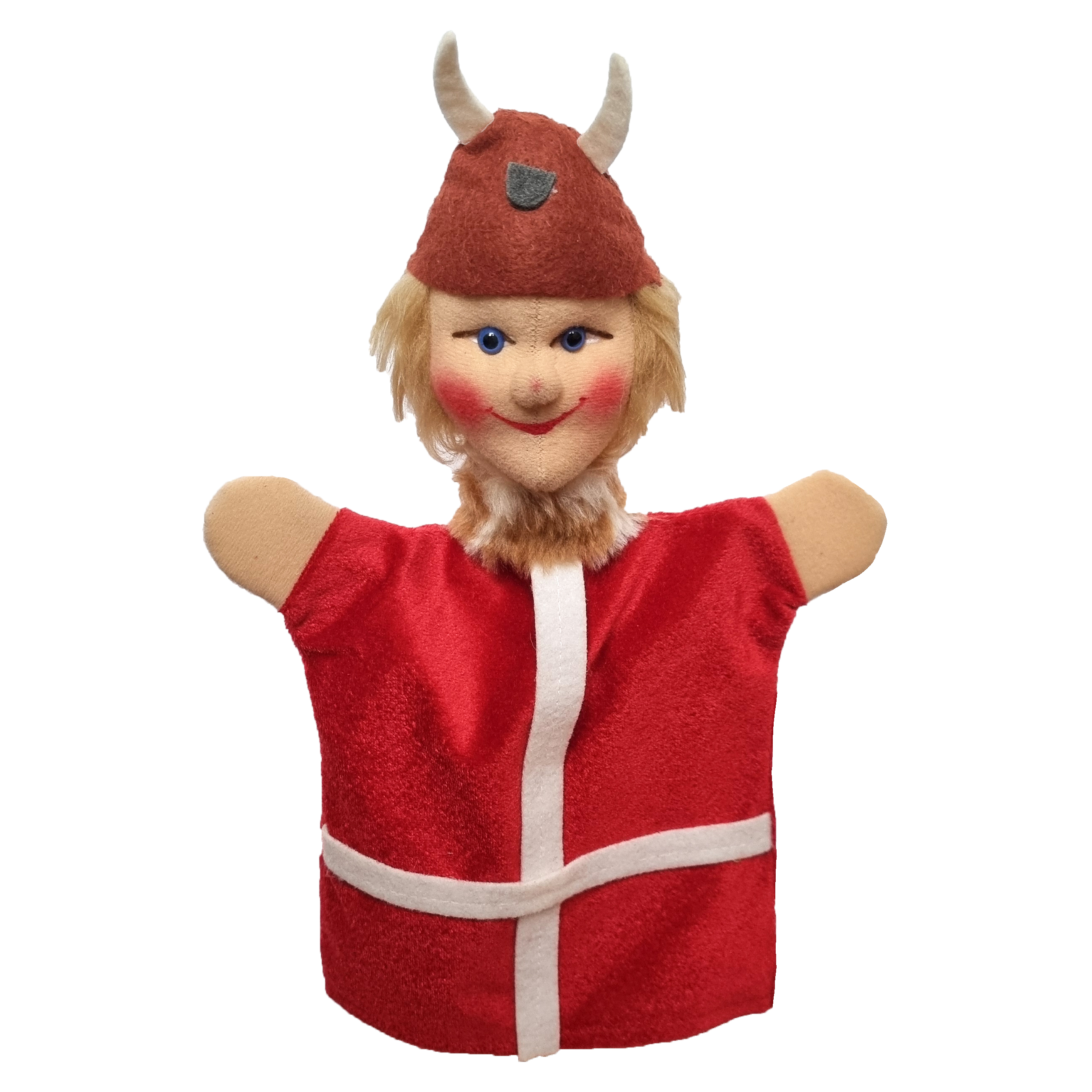 Punch and Judy Viking Snorre Hand Puppet - Kersa Classic Punch and Judy Viking Snorre Hand Puppet for Puppet Theatre | Kersa Classic