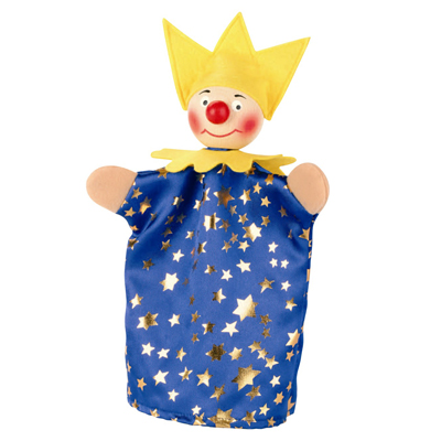 Punch and Judy Young King Hand Puppet - Kersa Beni Punch and Judy Young King Hand Puppet for Puppet Theatre | Kersa Beni