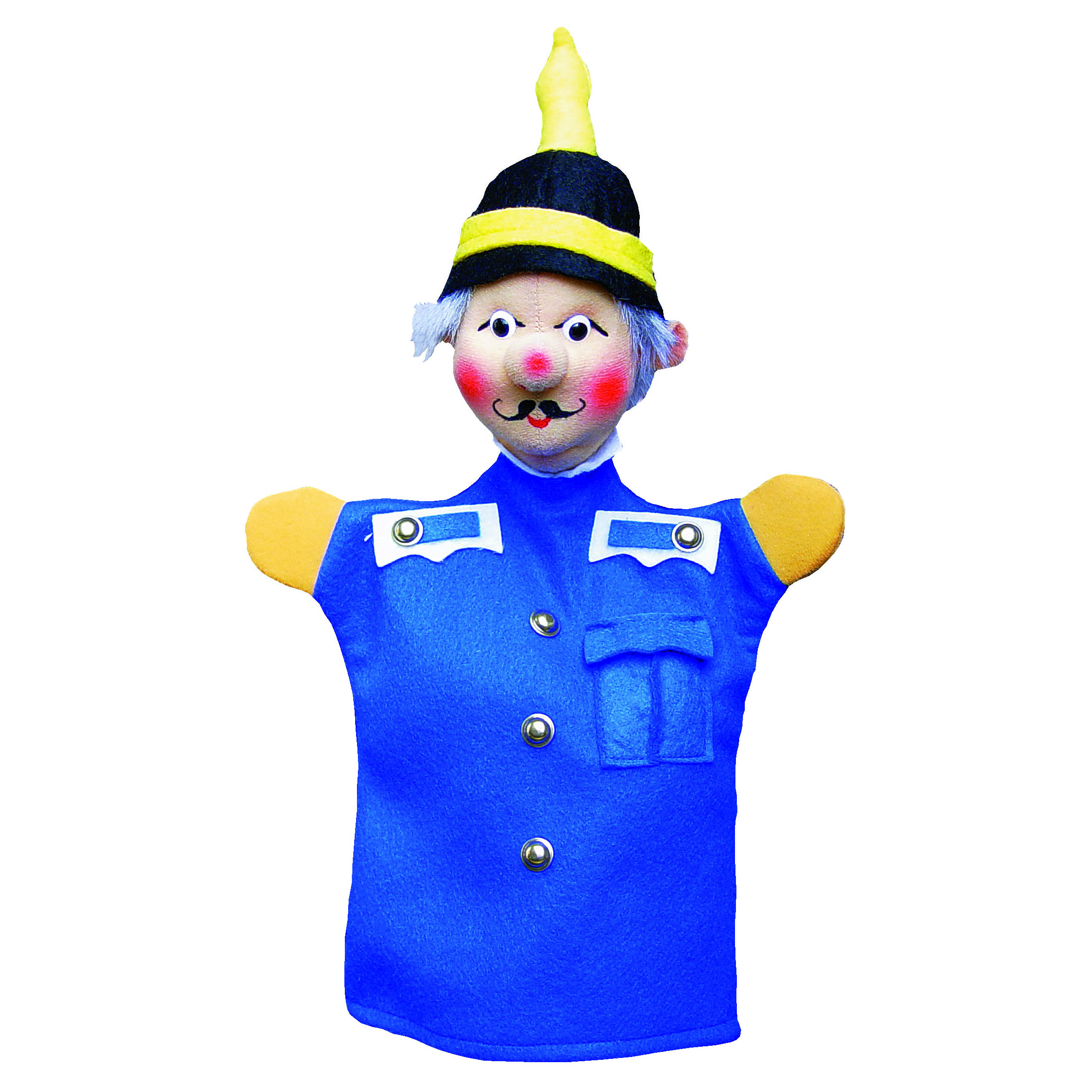Punch and Judy Constable Hand Puppet - Kersa Classic Punch and Judy Constable Hand Puppet for Puppet Theatre | Kersa Classic