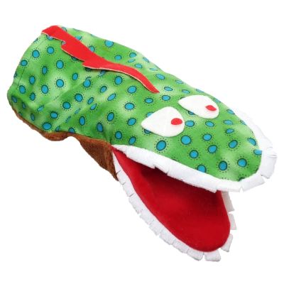 Punch and Judy Crocodile Cuddly Hand Puppet - Kersa Kalli